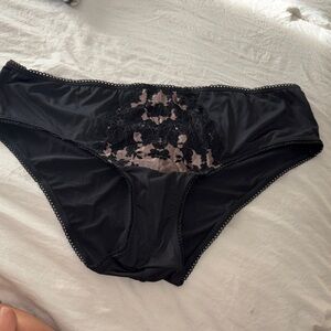 Torrid Black Lace Detail Panties